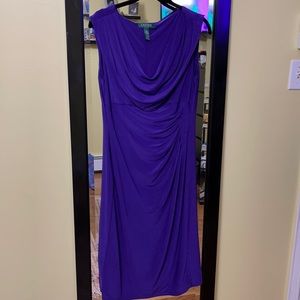 Purple Casual Dress
